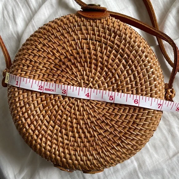 Boho Rattan Bag - Picture 5 of 6